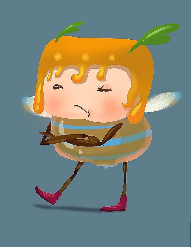 蜜蜂吉祥物（图ZMTY5MjAwMzE2） - IP形象 - 站酷设计师微笑星光原创素材 - 站酷ZCOOL