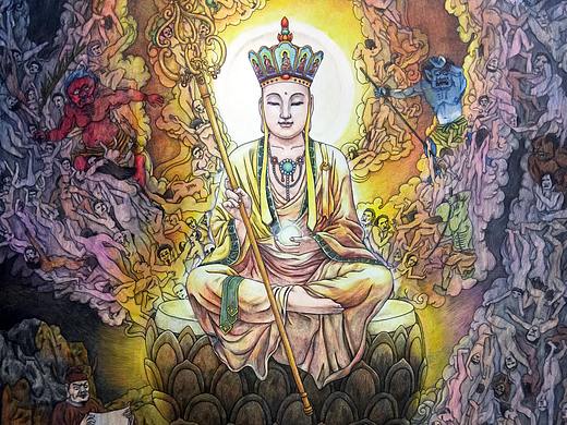 《南门大愿地藏王菩萨》