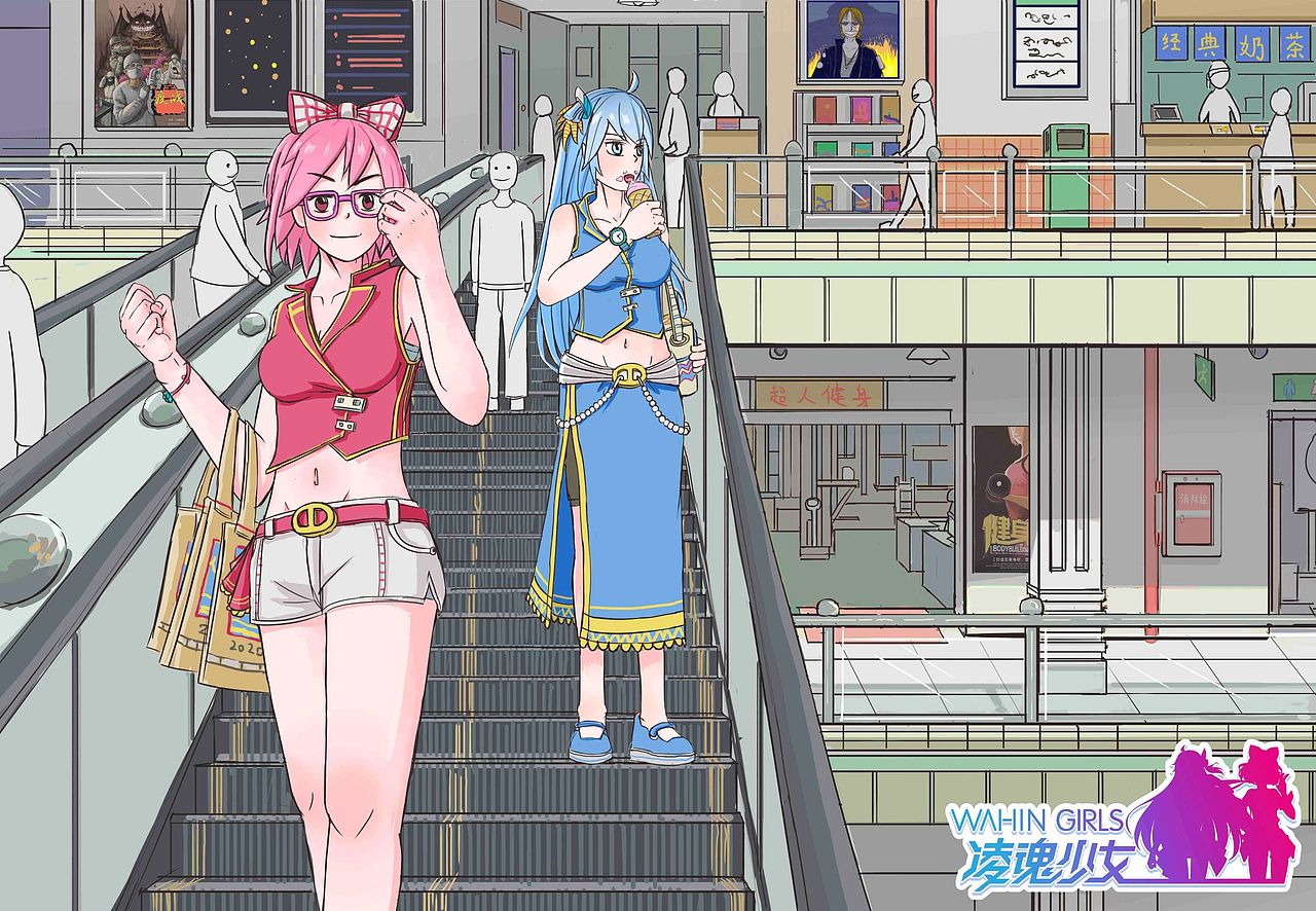 日常（图ZMTk2NDYxMjgw） - IP形象 - 站酷设计师白猫夜鹰原创素材 - 站酷ZCOOL