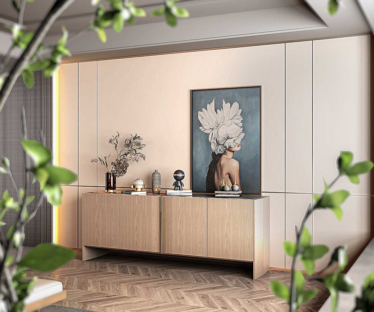 轻奢家具设计—NELLA|卧室生活空间（图ZMjkwNjk1NjQ0） - 生活用品 - 站酷设计师万吨黄金原创素材 - 站酷ZCOOL