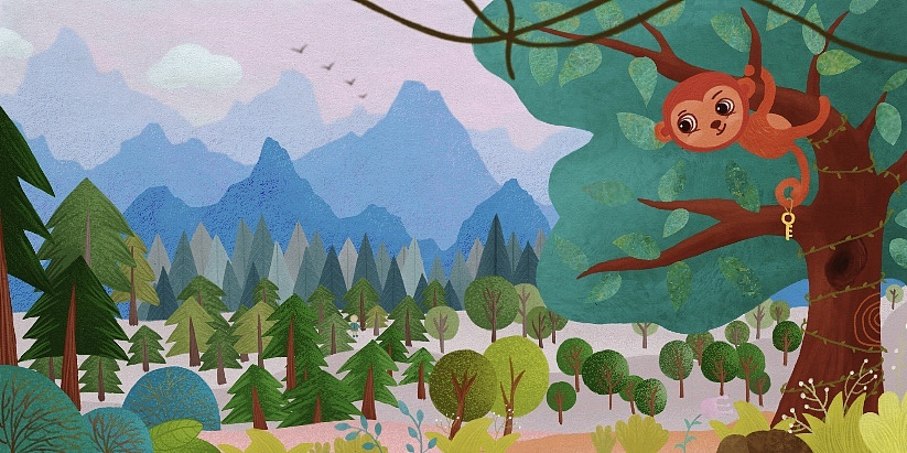 小猴和大森林