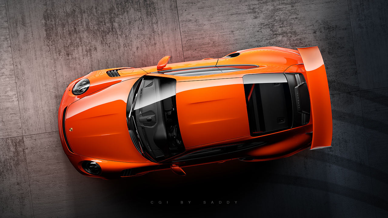 Porsche 911 GT3 RS CGI