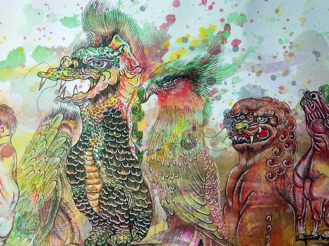 山海经异兽系列之故宫太和殿十大神兽