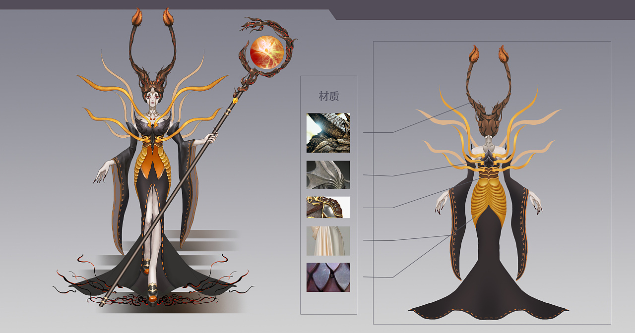 虫族女王|插画|游戏原画|里颜liyan - 原创作品 - 站酷 (zcool)