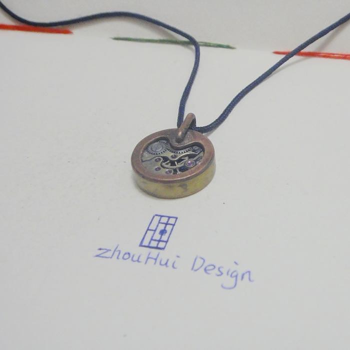 近期完成的一组机械吊坠（图ZMjYwNTg0MjQ=） - 首饰设计 - 站酷设计师周晖设计原创素材 - 站酷ZCOOL