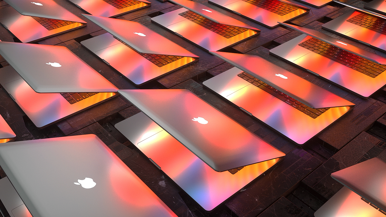 C4D产品动画 《APPLE苹果电脑动画》