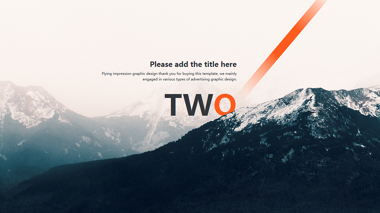 简约山峰商务ppt（图ZNzg0NTQyNTY=） - PPT/Keynote - 站酷设计师老飞设计匠原创素材 - 站酷ZCOOL