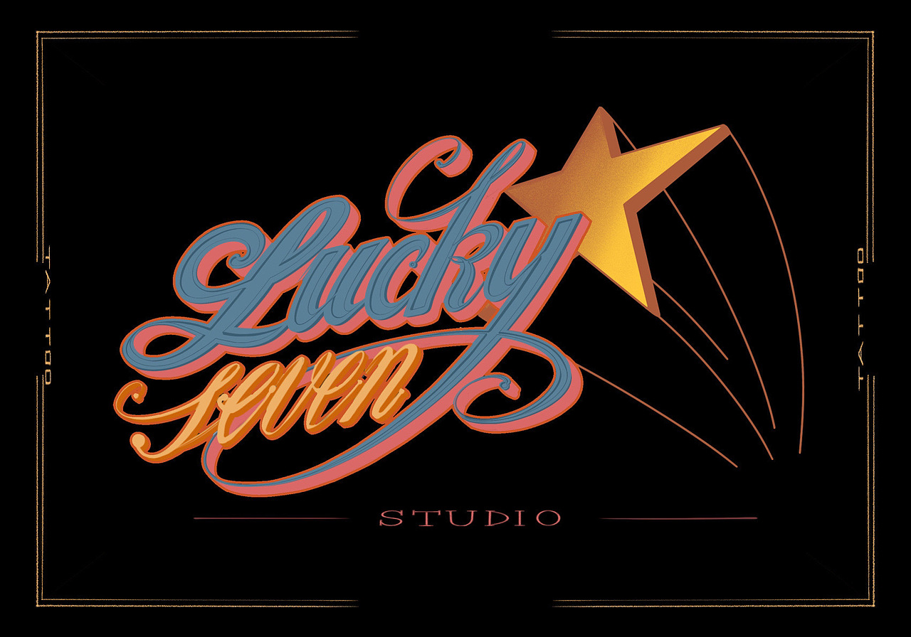 工作室手写LOGO设计