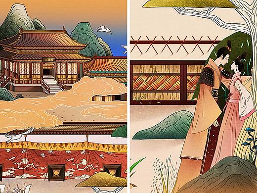 《宫心计2：深宫计》-深宫有多深 - H5插画