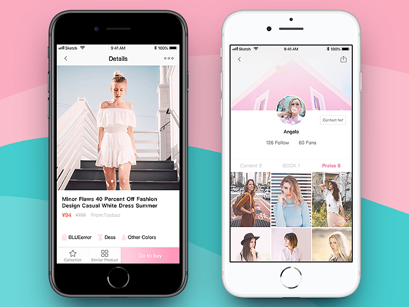 APP UI界面练习作品