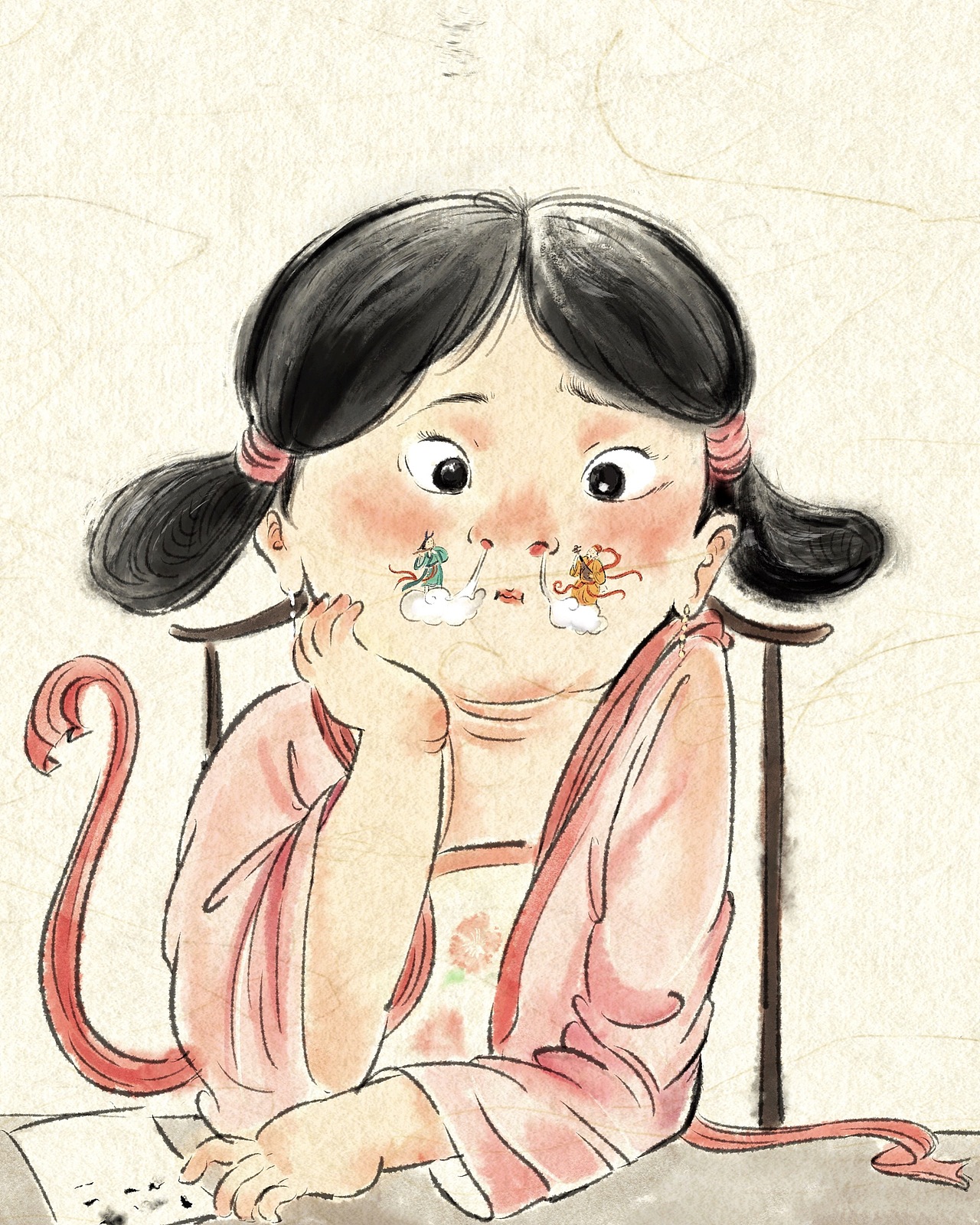 中国神话故事1（图ZMTU5NTYxOTI4） - 绘本 - 站酷设计师miao9原创素材 - 站酷ZCOOL