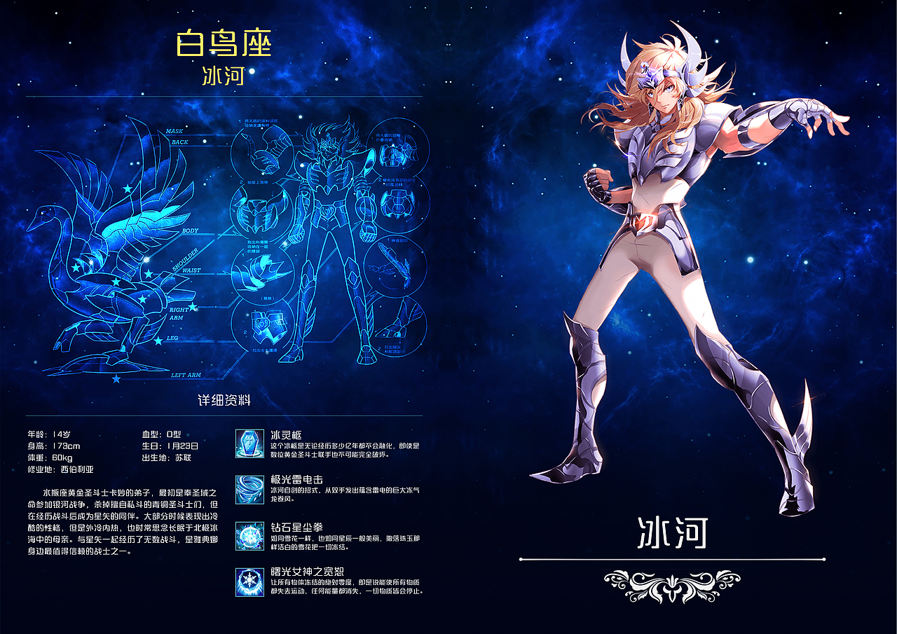 圣斗士图鉴（图ZMjExNTQwMjQ0） - 书籍/画册 - 站酷设计师设计师_W_原创素材 - 站酷ZCOOL
