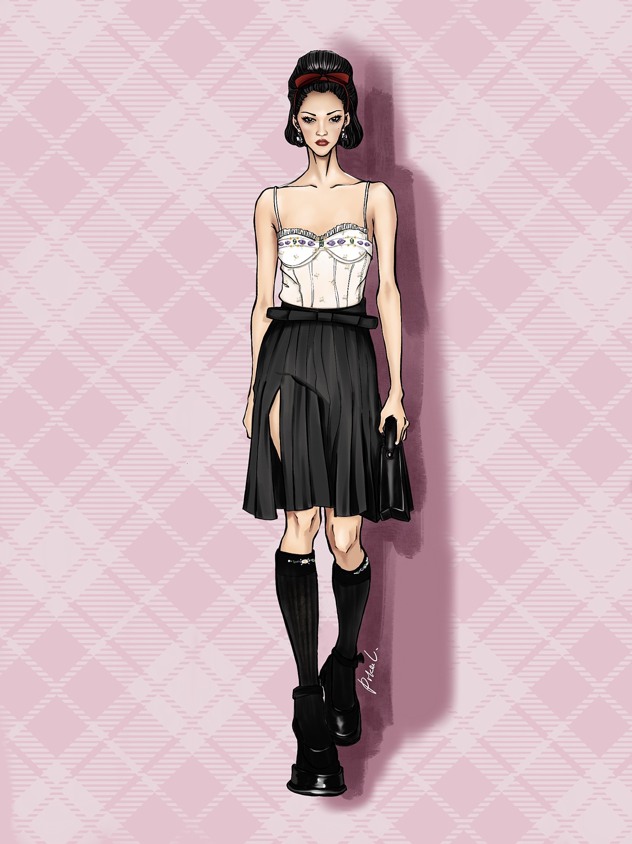 服装效果图摸鱼shushutong