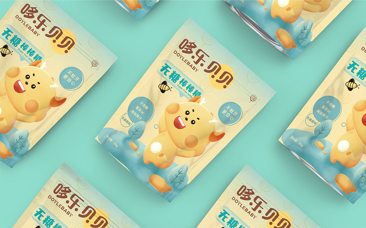 哆樂貝貝ip+包裝設計（圖ZMzc0OTk1Mjgw） - 包裝 - 站酷設計師七七七月阿原創(chuàng)素材 - 站酷ZCOOL