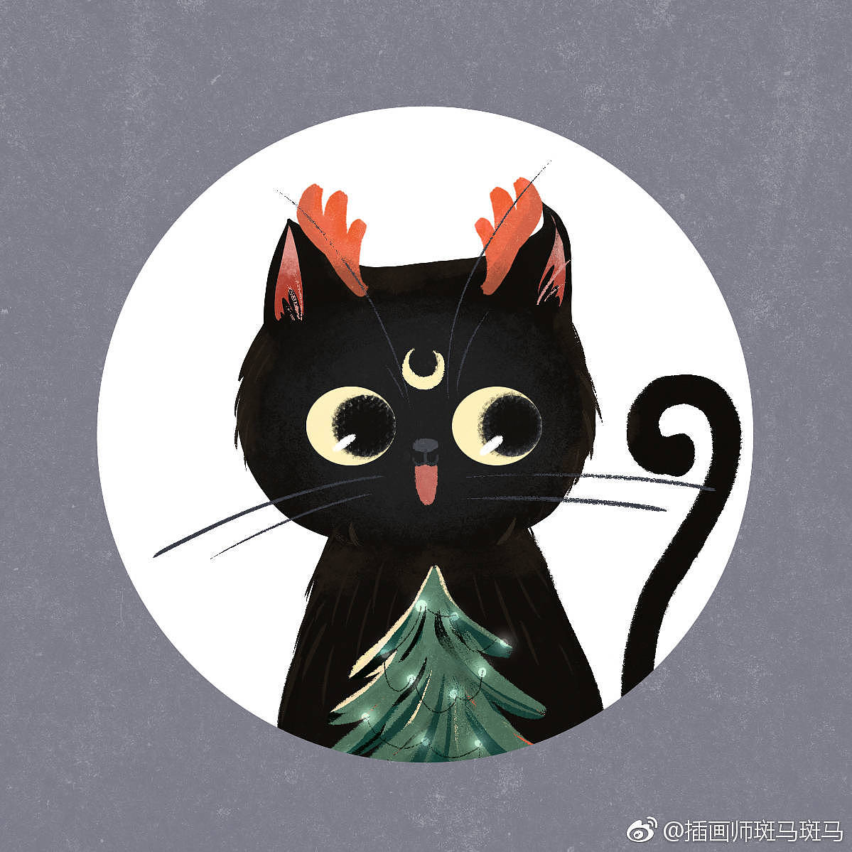 吸猫头像（图ZOTk0NDkzOTI=） - 儿童插画 - 站酷设计师只Si个画画的原创素材 - 站酷ZCOOL