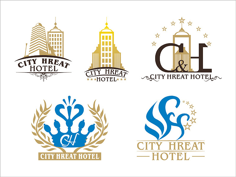 cityheart标志设计(酒店logo)