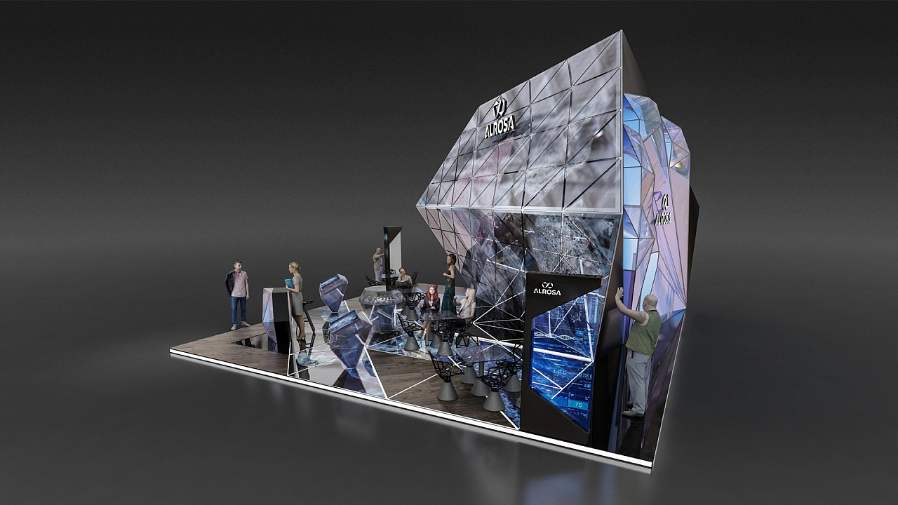 展会|三维|场景|aelaine - 原创作品 - 站酷 (zcool)