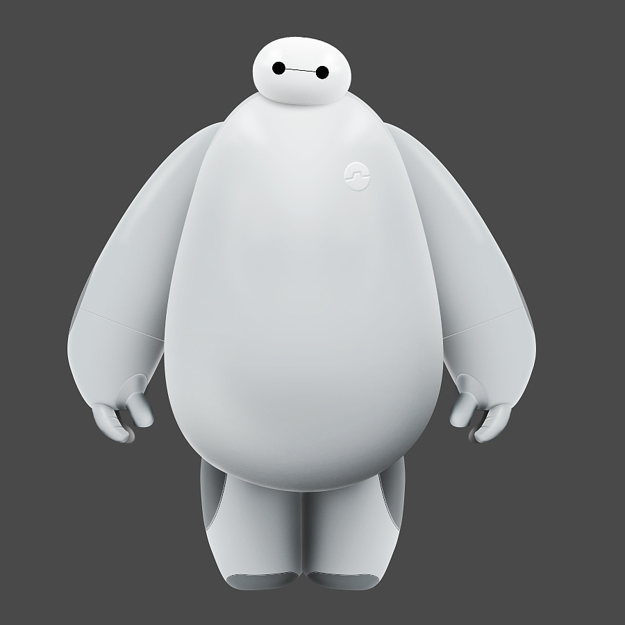 ps绘制一只"白胖子"来了