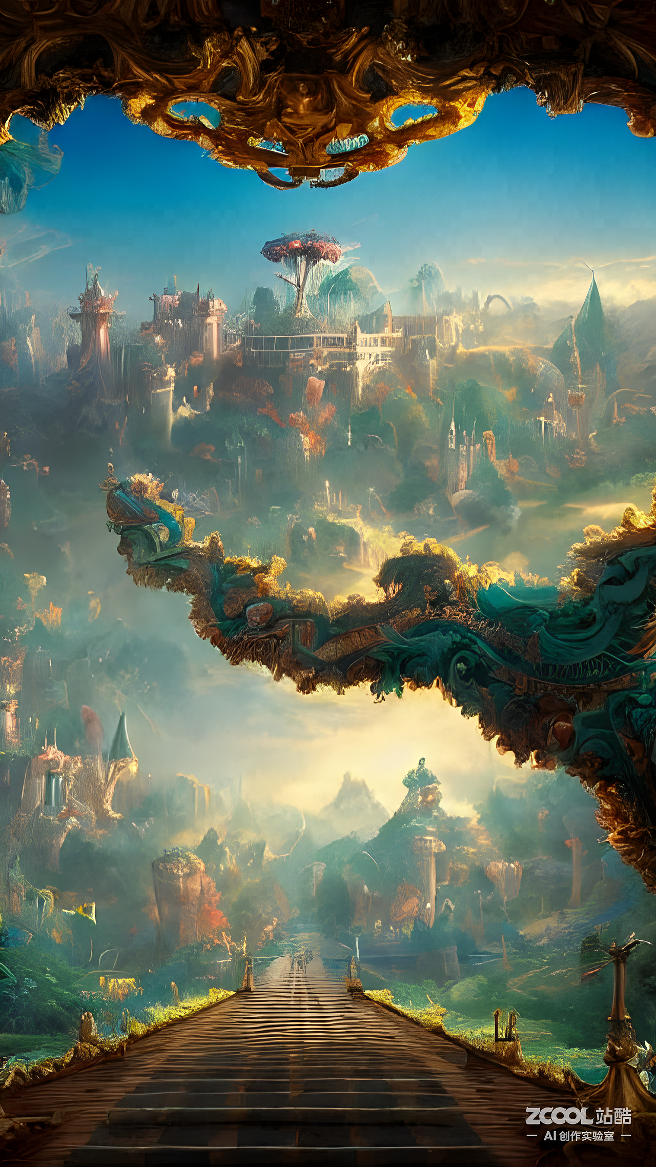 #AI创作实验室#仙境城堡