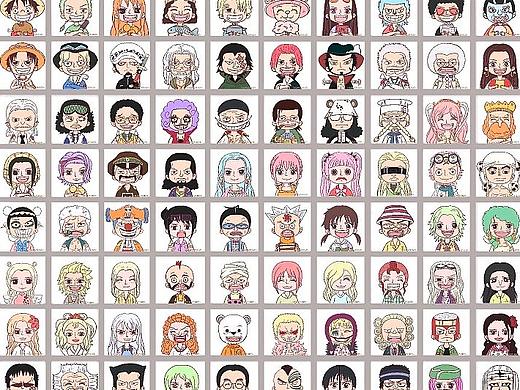 原创头像：可爱的海贼王角色头像100+