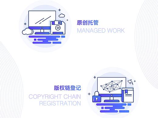 一套简约主题插图