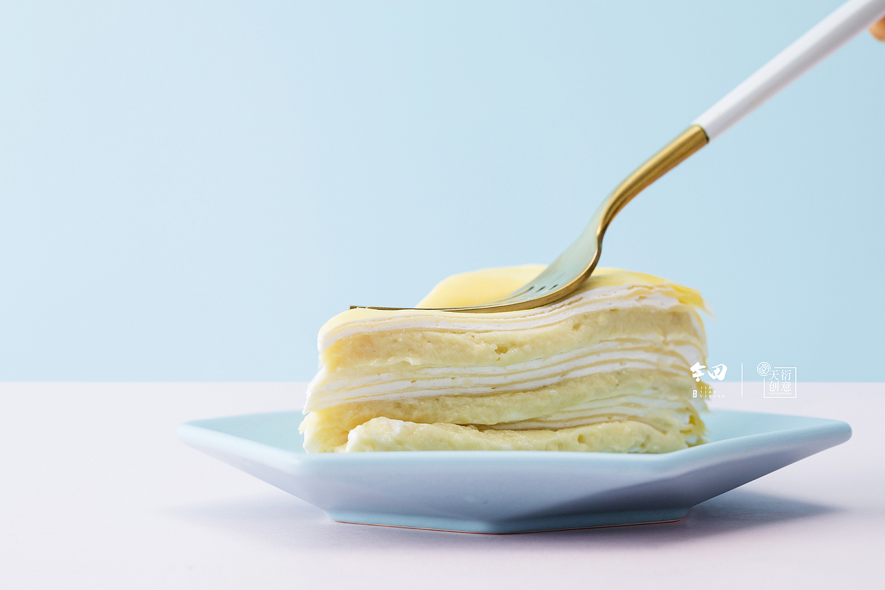 金芒果千层蛋糕（图ZMTM1OTQ4MDgw） - 产品摄影 - 站酷设计师天衍创意原创素材 - 站酷ZCOOL