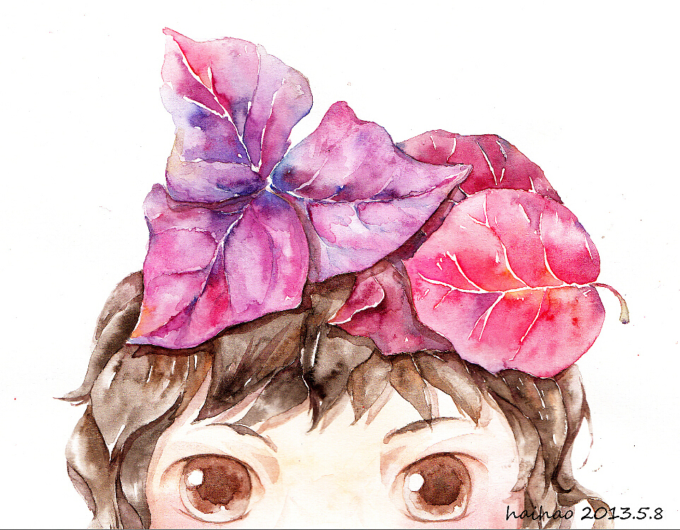 树叶花（图ZODQxMzg4MDA=） - 创作习作 - 站酷设计师牧牧羊咩咩原创素材 - 站酷ZCOOL