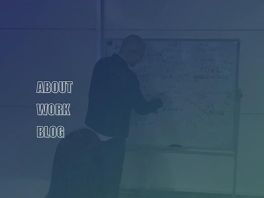 个人简历主页设计