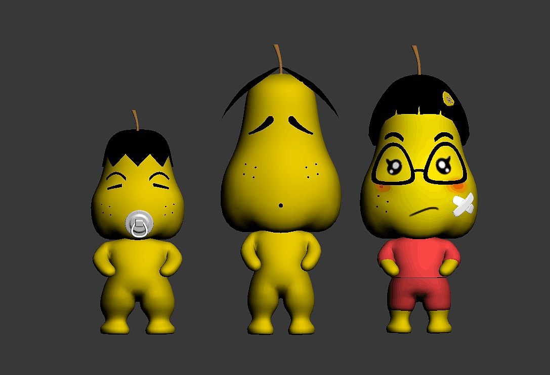 梨家族|动漫|肖像漫画|梨小八 - 原创作品 - 站酷 (zcool)