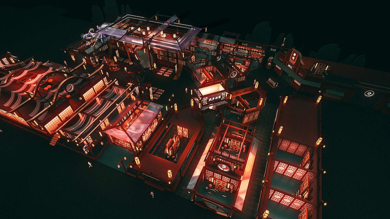 2021淘宝造物节娱乐区大氛围