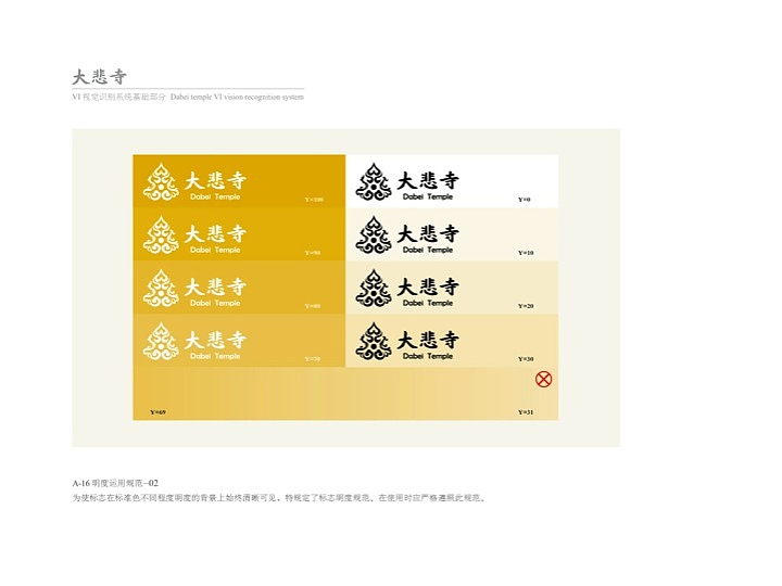 大悲寺 标志设计 VI设计 提案PPT（图ZMTIyMDAyNjg=） - Logo - 站酷设计师南知南知原创素材 - 站酷ZCOOL