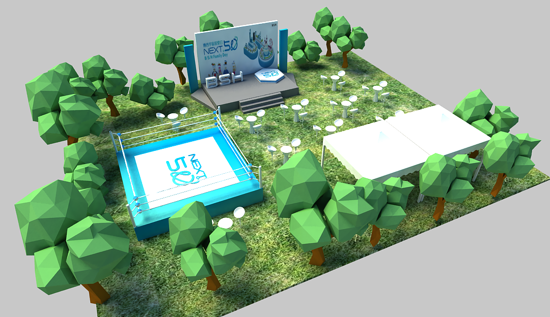 2017年博西家庭日活动效果效果图