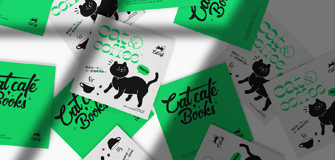 猫咖catcafe丨慢享时光品味生活咖啡品牌全案设计