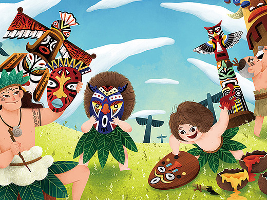 2020商插节选—原始人部落