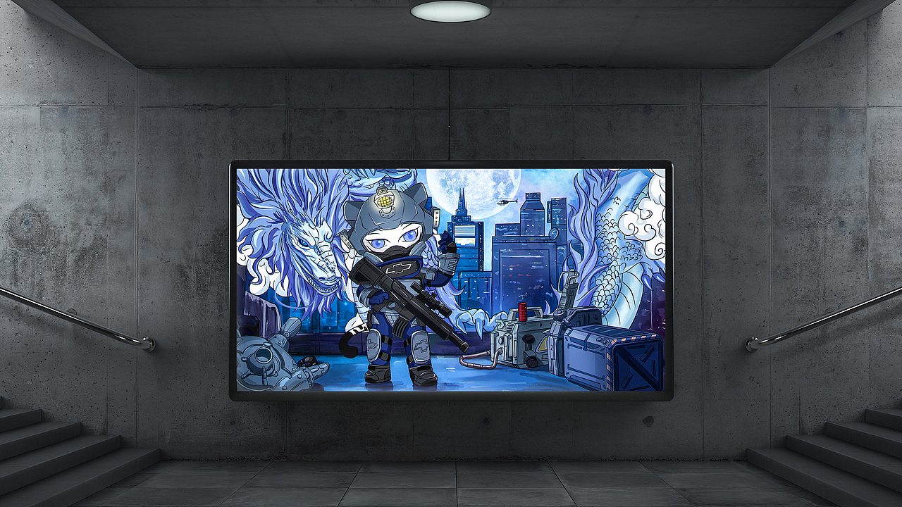 「不凡英雄 不凡传奇]雪佛兰-雪威《守护》（图ZMzA1MjI1Mzc2） - 商业插画 - 站酷设计师落叶觥愁原创素材 - 站酷ZCOOL