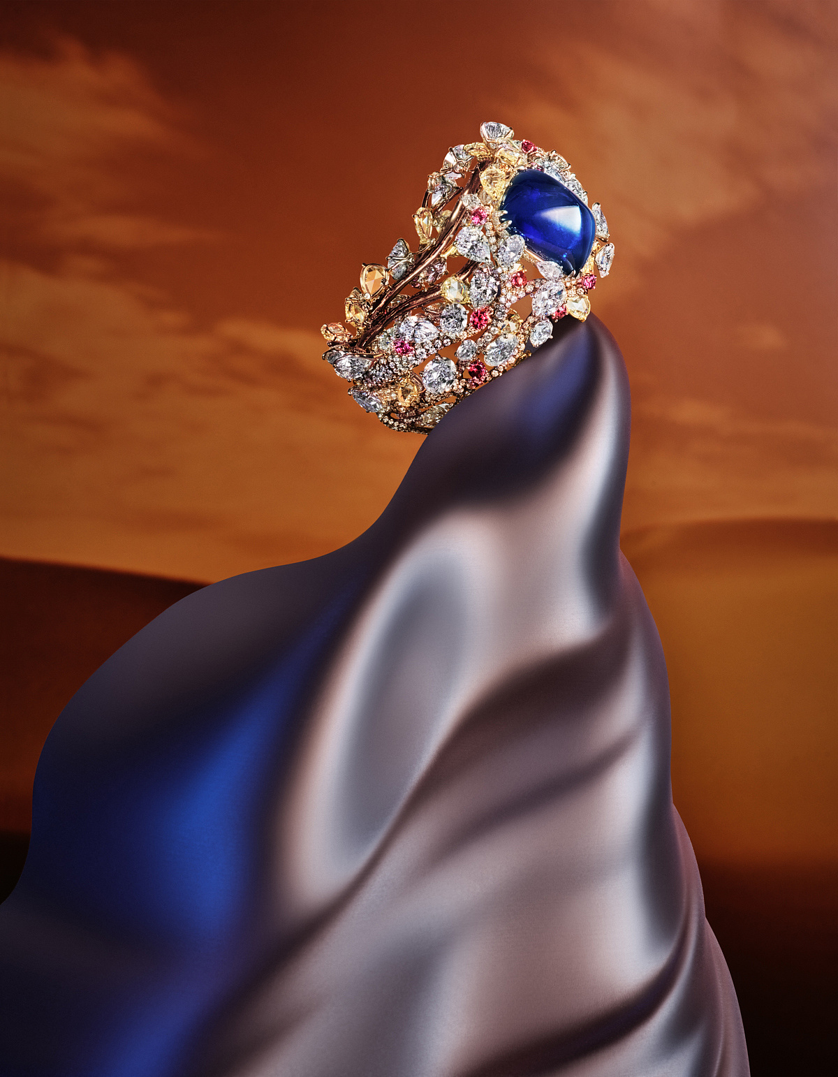 ellecindychao珠宝杂志片