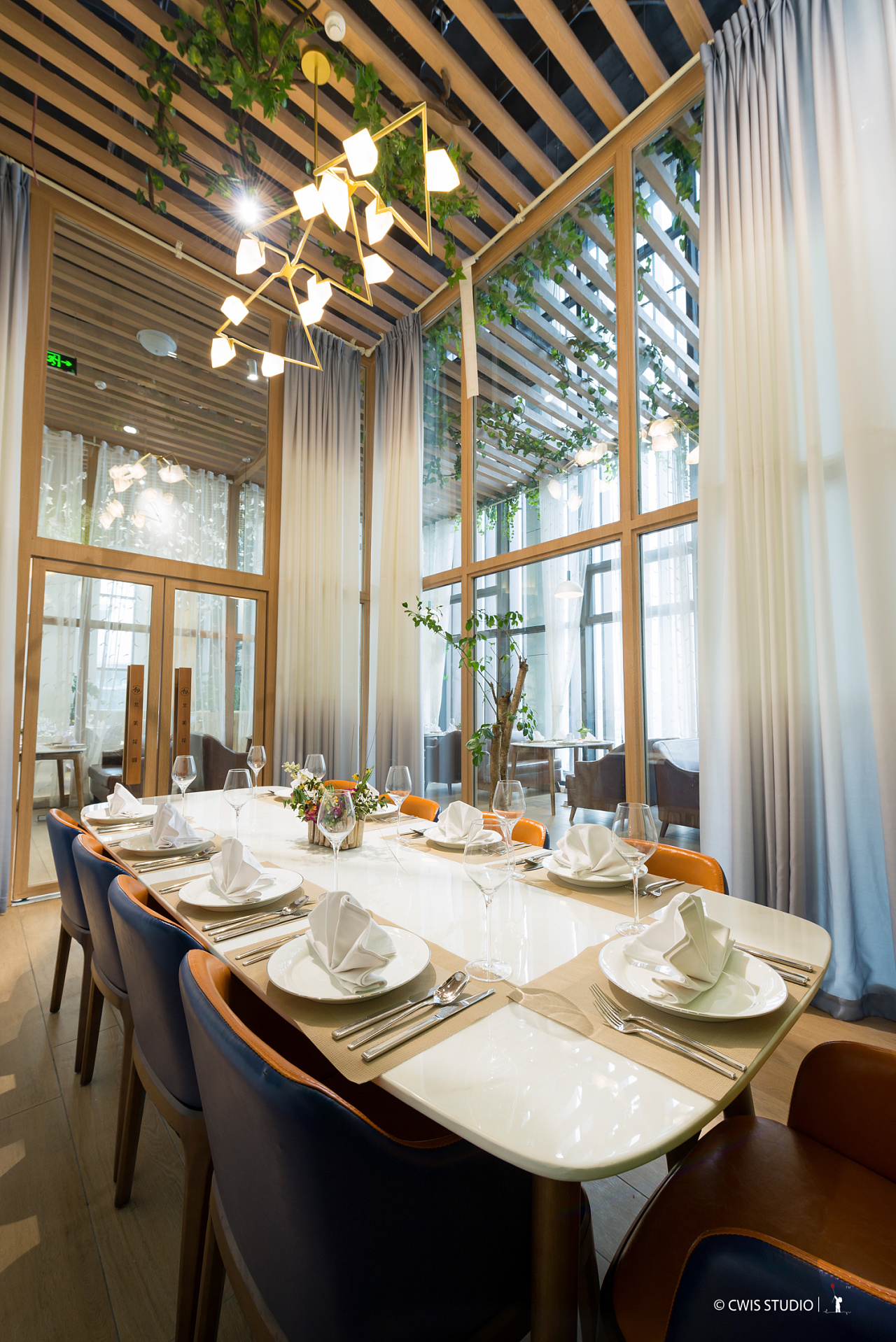 北美花园西餐厅 环境拍摄