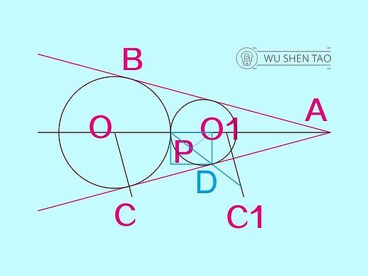 CDR 中怎么让圆与角相切