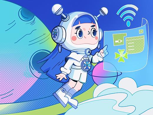 MasterGo IP创意设计-MasterGirl&Magic