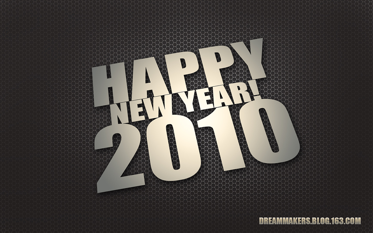 HAPPY NEW YEAR!2010桌面設(shè)計(jì)（圖ZNDQ0OTY4） - 品牌 - 站酷設(shè)計(jì)師納智設(shè)計(jì)原創(chuàng)素材 - 站酷ZCOOL