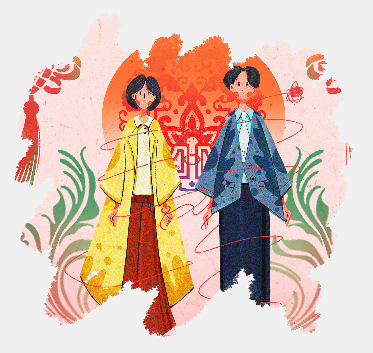 我命中注定的你（图ZMjM1NTQ4MDcy） - 创作习作 - 站酷设计师飛鸟投林原创素材 - 站酷ZCOOL