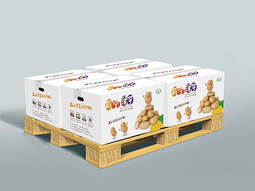 土豆包裝（個(gè)人主頁(yè)-ZNDI3NTkyNzI=） - 包裝 - 站酷設(shè)計(jì)師xiehuanghuang原創(chuàng)素材 - 站酷ZCOOL