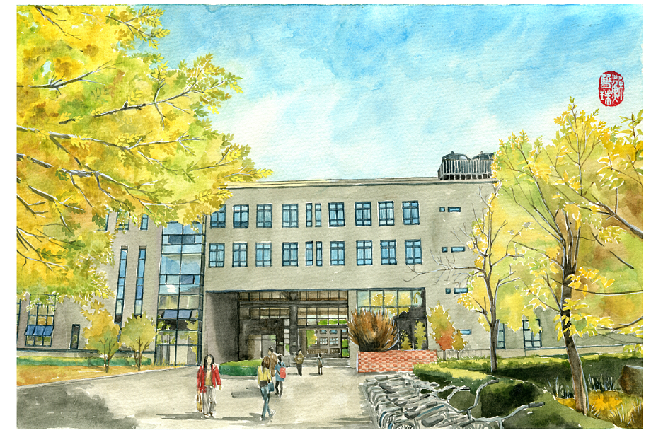 手绘高校系列——《北京大学》