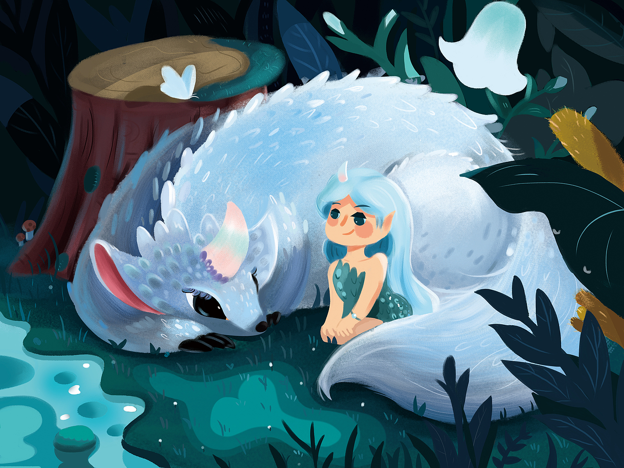 临摹鬼画胡子老师