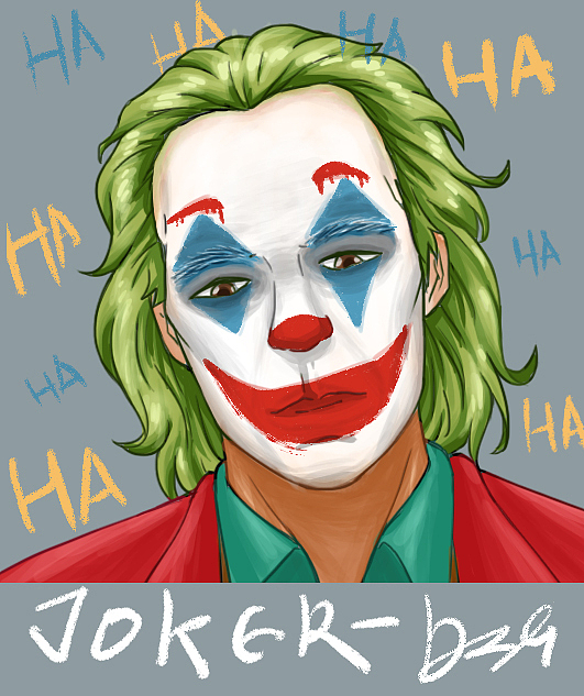 小丑头像_插画师dz光-站酷zcool