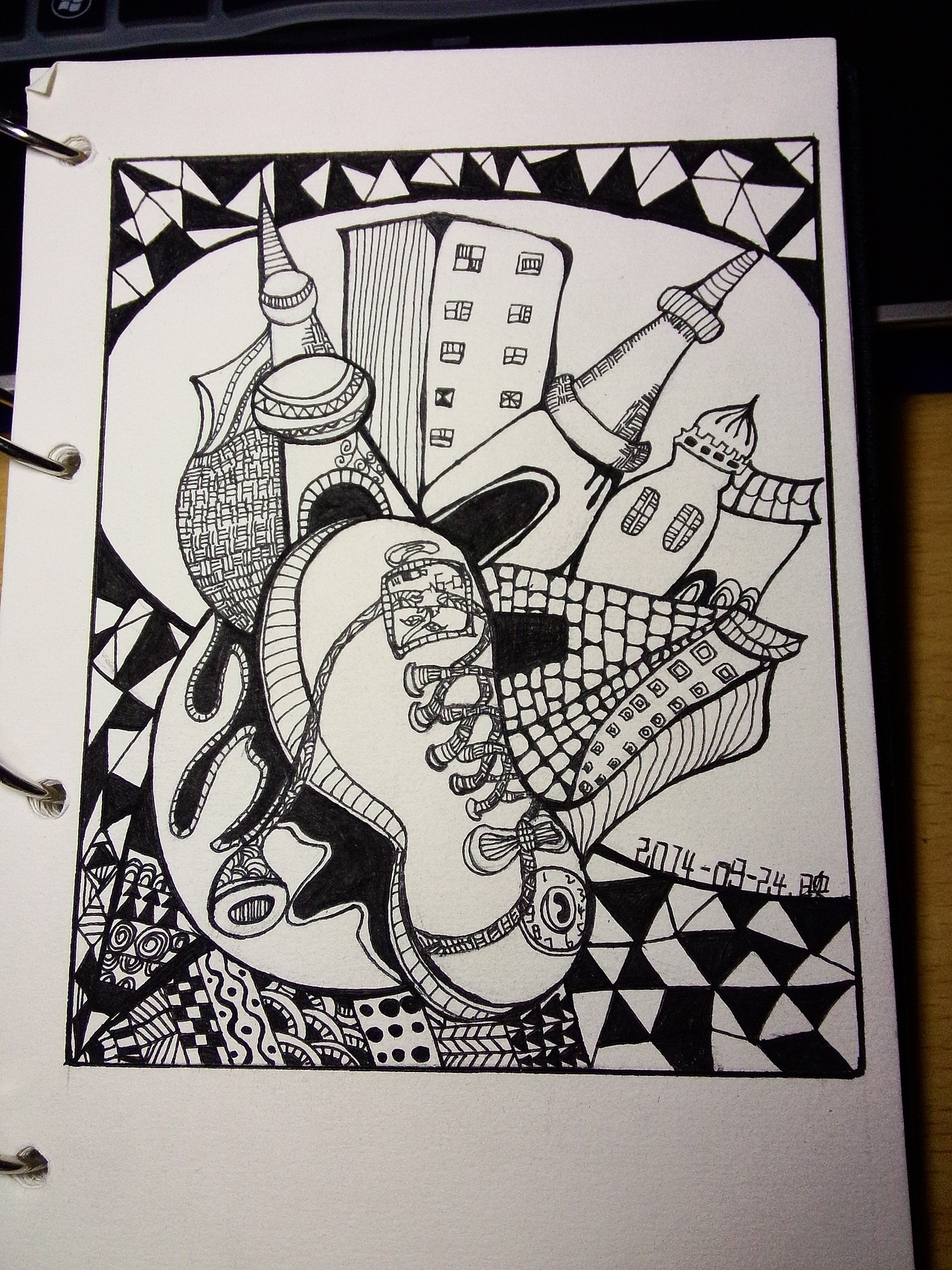 黑白手绘（图ZMjE0MTI3NDA=） - 艺术插画 - 站酷设计师夏末夜未央原创素材 - 站酷ZCOOL