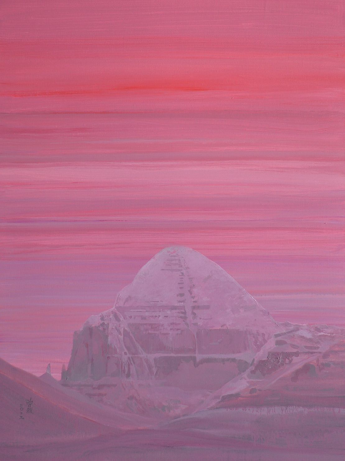 粉色的冈仁波齐系列