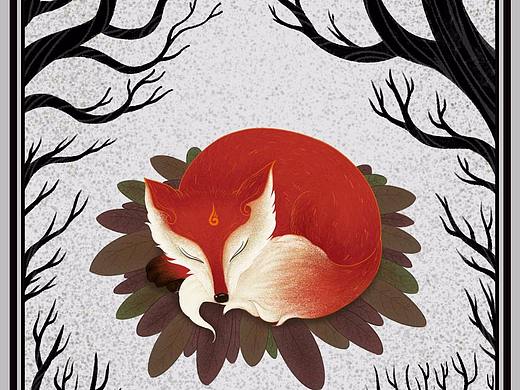 森林里的火焰（个人主页-ZNTE4NzMxMzI=） - 儿童插画 - 站酷设计师一山云原创素材 - 站酷ZCOOL