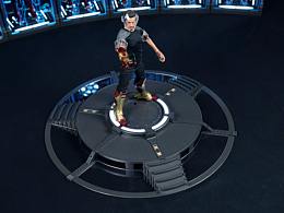 TOYS-BOX 玩具盒子 1/6 鋼鐵俠調(diào)試工作地臺