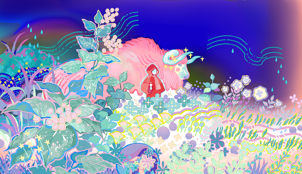 新年新色彩（图ZMzI2OTYzNjE2） - 艺术插画 - 站酷设计师吹波波大鱼大肉原创素材 - 站酷ZCOOL